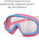 Дитяча маска для плавання Renvo Garsen JR Anti-fog Фуксія/Блакитна OSFM (1SM110-0504) - зображення 2