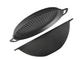 Чугунная сковорода WOK с крышкой-сковородой гриль 8 л Brizoll - изображение 1