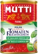 Томаты Mutti Чищеные резаные с базиликом 400 г (8005110170423) - изображение 1