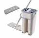 Набор швабра и ведро с автоматическим отжимом, Scratch Cleaning Mop 2 насадки, для мытья полов, стен, белый цвет - изображение 2