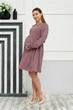 Плаття з мікровельвету для вагітних і мам-годувальниць Lille XXL Lullababe Рожевий LB05LL171 - зображення 10