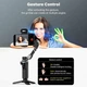 Трехосевой стабилизатор стедикам AOCHUAN Professional Gimbal Stabilizer для телефона SMART X Pro AI 3200 mAh Black (AOCHUAN-SMARTXPROAI-B) - изображение 4