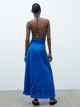 Платье женское Zara 7521/474 L Синее (07521047400040) - изображение 6