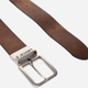 Pasek męski skórzany Levi's 77134-2086 85 cm Czarny-brązowy - obraz 4