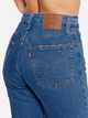 Jeansy regular fit damskie Levi's 501 Crop 36200-0225 25-30 Granatowe (5400970718045) - obraz 4