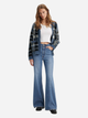 Jeansy dzwony damskie z wysokim stanem Levi's A7503-0009 26-32 Błękitne - obraz 3