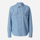 Koszula damska jeansowa Levi's 16786-0018 M Błękitna - obraz 5