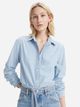 Сорочка бавовняна жіноча Levi's 34574-0043 M Блакитна (5401157468852) - зображення 3