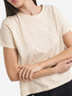 Koszulka damska bawełniana Levi's A8804-0029 L Beżowa - obraz 6