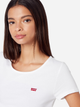 Zestaw koszulek damskich bawełnianych Levi's 74856-0015 S 2 szt Biały - obraz 5