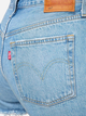 Spodenki damskie jeansowe Levi's 56327-0086 25 Błękitne - obraz 4