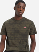 Koszulka męska bawełniana Levi's Ss Original Hm 56605-0245 XL Oliwkowa (5401157516737) - obraz 4