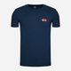 Zestaw koszulek męskich bawełnianych Levi's 79681-0015 2XL 2 szt Biały/Granatowy - obraz 8
