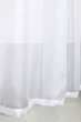 Кухонний комплект VR-Textil № 056к шторки і тюль з підхватами сірий з білим 280х170 см (50-800) - зображення 4