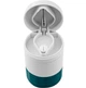 Таблетниця - огранайзер з різаком Pill Cutter 3в1: дільник, товкучка для подрібнення таблеток на порошок + склянка для води, біло-зелений (100832113) - зображення 10
