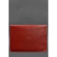 Кожаный чехол-конверт на магнитах для MacBook Pro 16" Красный 5034903 - изображение 2