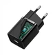 Зарядное сетевое устройство Baseus Super Si 30W Type-C 3A с функцией быстрой зарядки QC3.0+PD3.0 (CCSUP-J01) Black - изображение 10