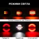 Ліхтар LED задній "Гамбургер" круглий 12В-24В 140х40 мм 5.5" - изображение 4