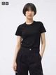 Женская футболка Uniqlo U черный XS - изображение 1