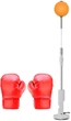 Боксерский набор EasyFit Pro BoxSet EF-0334 130-150 см D=11,5 см, груша боксерская на металлической стойке + перчатки (56003577) - изображение 1
