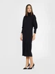 Сукня жіноча чорна Arber Dress knitted 1 42 чорний (W22.30.02.512) - зображення 4