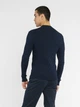 Джемпер трикотажний чоловічий темно-синього кольору Arber Crew-neck J N-AVT-122 L зріст 4 синій (M10.08.09.511) - изображение 3