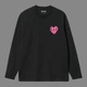 Лонгслив Comme Des Garcons Play 10002 черного цвета, размер L - изображение 1
