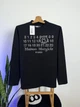 Лонгслив Maison Margiela 10001 черного цвета, размер S - изображение 3