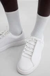 Кеди шкіряні Zara 45 білий 2214/420/001 - изображение 1