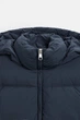 Тепла дута куртка Zara S синій 8281/284/030 - зображення 8