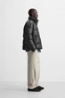 Дута куртка з еко-шкіри Zara M чорний 8281/313/800 - изображение 4