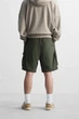Шорти карго Zara S хакі 8574/351/505 - зображення 4