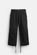 Джинси-карго Zara Baggy Fit 32 чорний 5575/303/800 - изображение 6