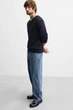 Джинси вільного крою Zara Wide Tapered 30 синій 9942/330/427 - зображення 5
