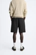 Шорти джогери Zara S чорний 0526/301/800 - изображение 3