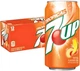 Упаковка безалкогольного газованого напою 7 UP Tropical Flavored Soda 0.355 л х 12 - зображення 1