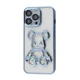 Чехол силиконовый "Мишка" VVave Shining Bear Case для Apple iPhone 13 Pro sierra blue - изображение 1