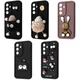 Чохол мультяшний з фігурками WAVE Pretty Things Case для Samsung Galaxy S24 FE brown/fluffy white - зображення 1