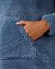 Худи-шерпа 32 Degrees Heat Soft Sherpa Pullover Hoodie Color: Blue Spot S - изображение 3