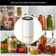 Маленький портативний вакууматор для продуктів Vacuum побутовий вакуумний пакувальник для їжі, 11х5.3 см, білий "G" (100836750) - зображення 11