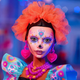 Лялька Mattel Barbie Signature Dia De Muertos HRM72 (0194735180905) - зображення 4