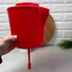Рукомийник пластиковий з кришкою 2,5 л (червоний) - зображення 6