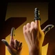 Игровые напальчники ROCK winner черные киберспортивные для игры на телефоне смартфоне для Pubg Codm Standoff 2 (00-13-01) - изображение 5