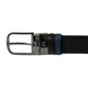 Ремень двусторонний Piquadro BLACK SQUARE (B3) Black-Navy CU4877B3_NBLU2 - изображение 2