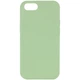 Чохол Silicone Case Full Protective (AA) NO LOGO для Apple iPhone SE (2020) М'ятний / Mint - зображення 1