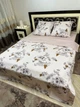 Комплект постельного белья Soft полуторный 150х215 см цветы на белом - изображение 1