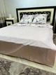 Комплект постельного белья Soft полуторный 150х215 см цветы на белом - изображение 2