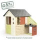 Дом Smoby Toys Life Солнечный с летней кухней 145х110х127 см (7600810739) (3032168107397) - изображение 2