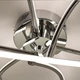 Стельовий світлодіодний світильник LUMINARIA LIANA MONO 60W CHROME - зображення 4