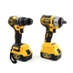 Набор электроинструментов 3-в-1 АКБ SmartUS DeWalt 36V (шуруповерт DCD771 + болгарка УШМ DCG405 + гайковерт DCF892Р2Т) - изображение 4